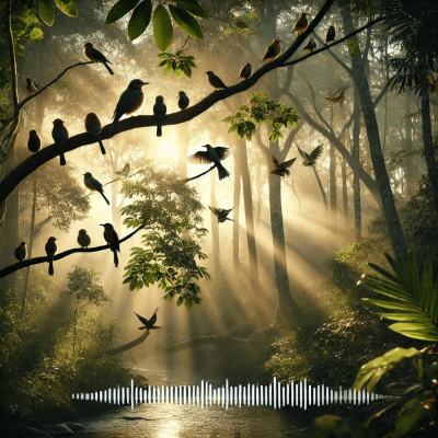 episode Armonía Alada: Descubre los Beneficios Relajantes del Canto de los Pájaros en el Bosque artwork