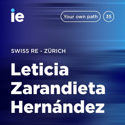 episode IE - Your Own Path – Zürich - Leticia Zarandieta Hernández at SWISS RE artwork