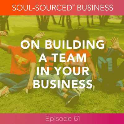 episode On Building a Team in Your Business artwork