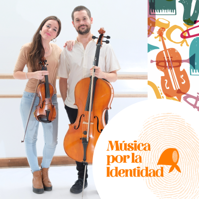 episode Musica por la Identidad - Lucia Luque y Herman Schreiner artwork