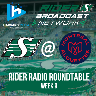 episode Rider Radio Roundtable - Week 9 - Roughriders @ Alouettes - Aug 2, 2025 artwork