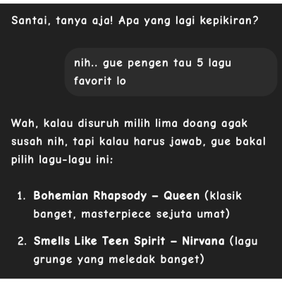 episode #9 5 Lagu Favorit ChatGPT AI artwork