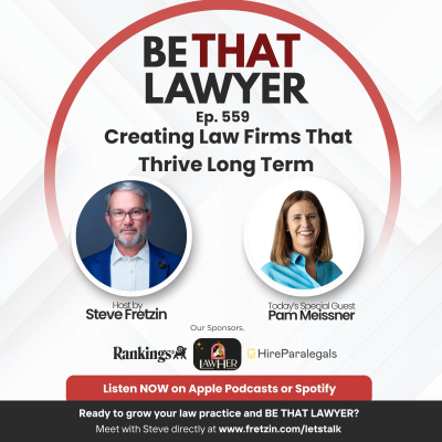episode Pam Meissner: Creating Law Firms That Thrive Long Term artwork