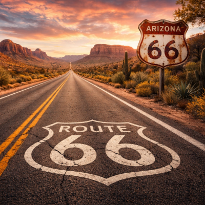 Ruta 66 en La Gran Travesía 4ª Parte. Nuevo México y Arizona - Acceso anticipado