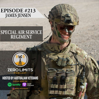 episode Ep. 213 James Jensen Special Air Service Regiment Australian Special Forces - K6 Consulting artwork
