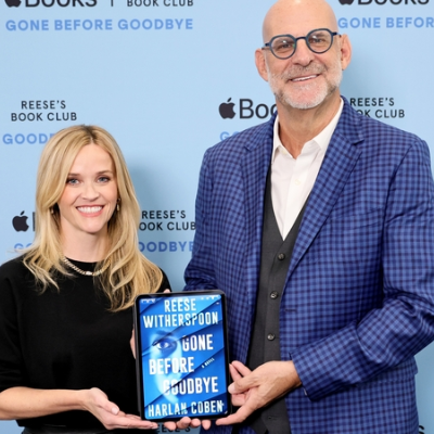 episode “I picked his brain” - Reese Witherspoon and Harlan Coben artwork