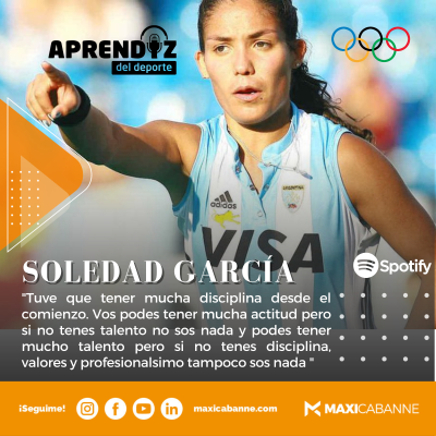 episode # 37 SOLEDAD GARCIA - HOCKEY "Tuve que ser muy disciplinada" artwork