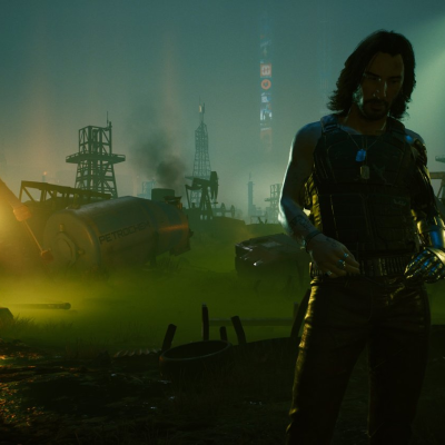 episode Finding Love in the Landfill: on Cyberpunk 2077's 2.0 update artwork