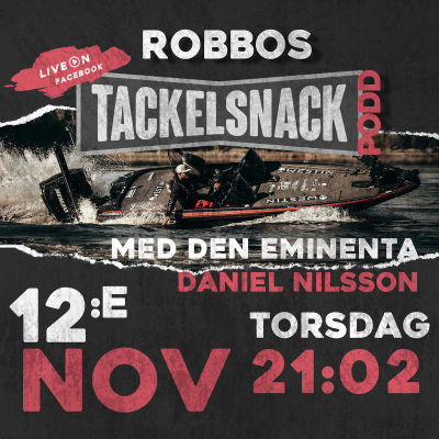 episode Robbos Tackelsnack - Daniel Nilsson 12 nov artwork