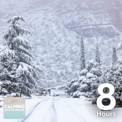 episode Blizzard Wind and Snowstorm Sounds for Sleeping (8 Hours) | Winter White Noise to Fall Asleep and Relax artwork