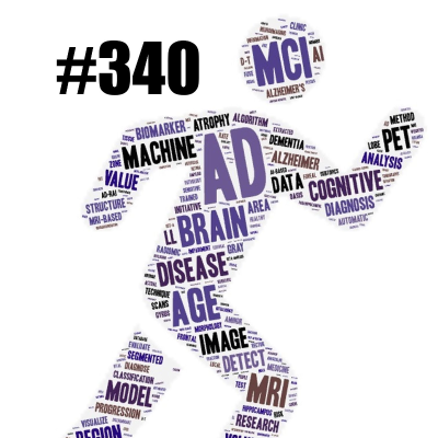 episode 340 - Structure Neuroimaging in Alzheimer's Disease using AI artwork