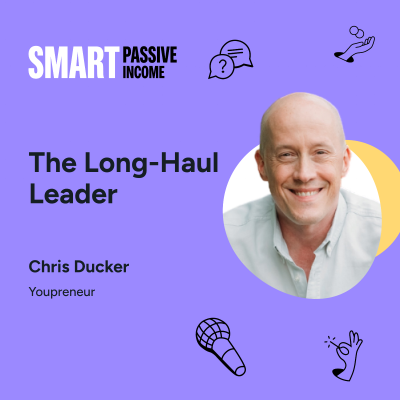 episode SPI 887: The Long-Haul Leader with Chris Ducker artwork
