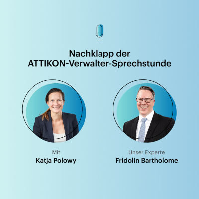 episode Nachklapp der ATTIKON-Verwalter-Sprechstunde Oktober artwork