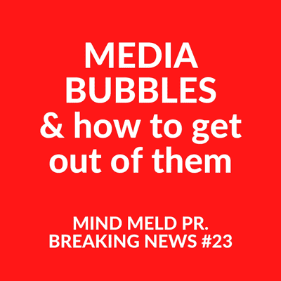 episode Mind Meld PR #23 - Media bubbles artwork