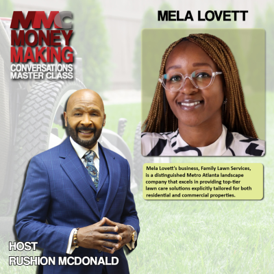 episode Entrepreneur, Mela Lovett discusses Techniques on dealing with stress or high emotional situations and running her lawn care company. artwork
