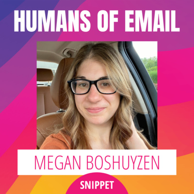 episode SNIPPET: Megan Boshuyzen on Determination, the Constraints of Email & Lifting Heavy Things artwork