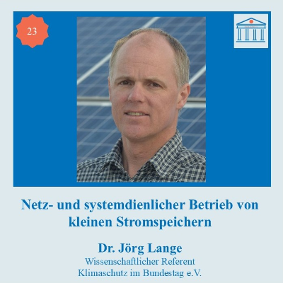 episode #23 Netz- und systemdienlicher Betrieb von kleinen Stromspeichern artwork
