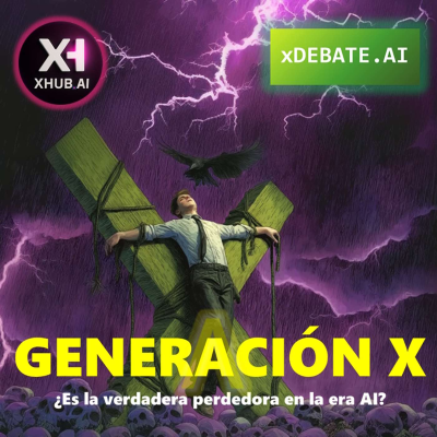 episode T5.E083. xDEBATE.AI GENERACIÓN X ¿Es la verdadera perdedora en la era de la AI? artwork