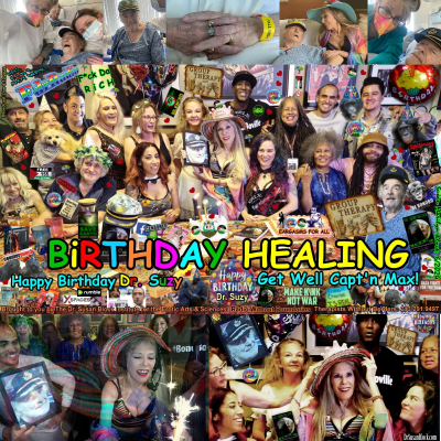 episode F.D.R. (F*ck Da Rich) 155 @DrSuzy BiRTHDAY HEALING: Get Well Capt’n Max & Happy Bday Dr. Suzy +Group Therapy for All artwork