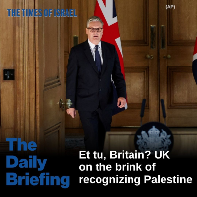episode Day 663 - Et tu, Britain? UK on the brink of recognizing Palestine artwork