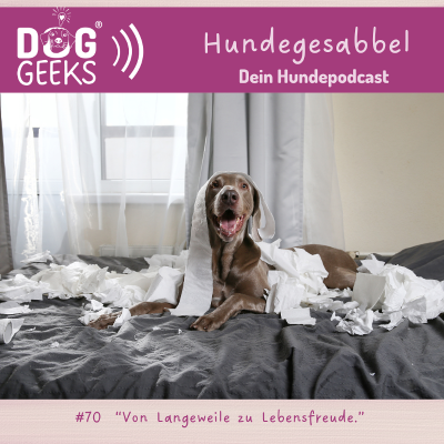 episode #70 DogGeeks-Hundegesabbel „Von Langeweile zu Lebensfreude“ artwork