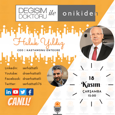 episode KASTAMONU ENTEGRE CEO'SU HALUK YILDIZ ile GÜVEN, GLOBAL MARKALAŞMA, PERFORMANS ve İNSAN ODAĞI artwork