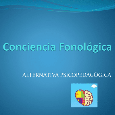 episode ALTERNATIVA PSICOPEDAGÓGICA- CAMPAÑA "FOMENTANDO EL LENGUAJE"-CONCIENCIA FONOLÓGICA artwork