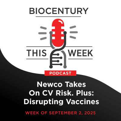 episode Ep. 318 - Newco Takes on CV Risk. Plus: Disrupting Vaccines artwork