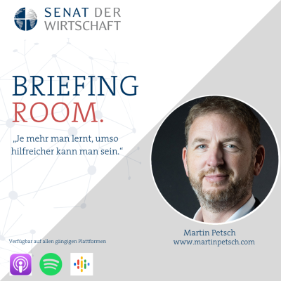 episode "Je mehr man lernt, umso hilfreicher kann man sein." - Interim Martin Petsch über Selbständigkeit und Interim-Management artwork