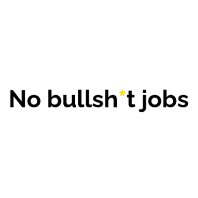 No bullsh*t jobs
