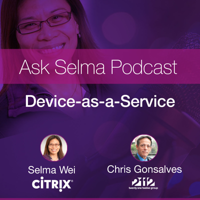 episode Ask Selma Podcast - Efficient Computing with Desktop as a Service artwork