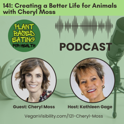 episode 141: From Rescue Dog to Rescue Mission: Why Cheryl Moss Launched the Better Life for Animals Podcast artwork