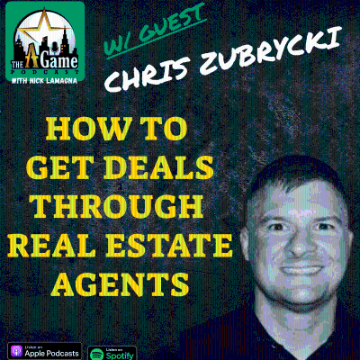 episode How To Get Deals Through Real Estate Agents | Chris Zubrycki artwork