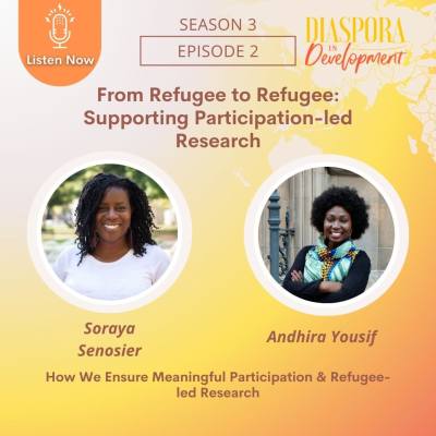episode Meaningful Participation through Refugee lead Research artwork