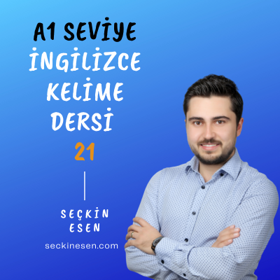 episode İngilizce Kelime Ders 21: A1 Seviye artwork
