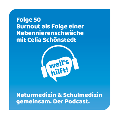 episode Folge 50 | Burnout als Folge einer Nebennierenschwäche mit Celia Schönstedt artwork