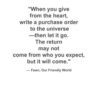 episode The Spiritual Purchase Order: Letting Go and Trusting the Universe artwork
