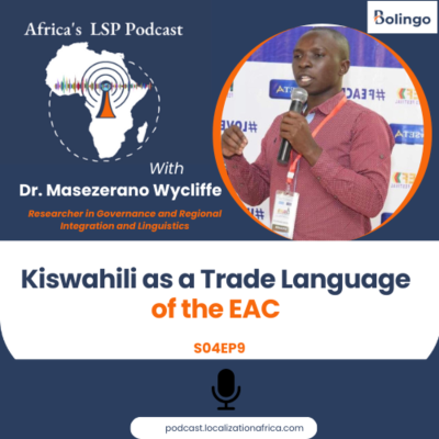 episode Kiswahili as a Trade Language of the EAC with Dr. Masezerano Wycliffe artwork