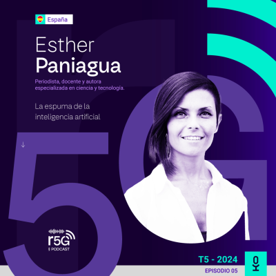 episode Esther Paniagua: La espuma de la Inteligencia Artificial | T5 - E5 artwork