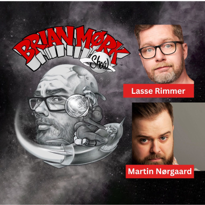 episode Brian Mørk Show #624: Grin Til Gavn m. Lasse Rimmer & Martin Nørgaard artwork
