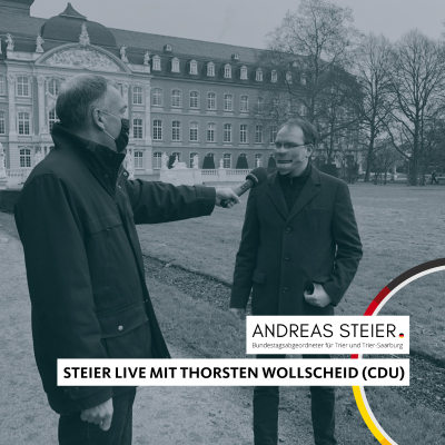 episode Andreas Steier (CDU) und Thorsten Wollscheid über die Zukunft von Trier, Vereine während Corona und die Westumfahrung artwork