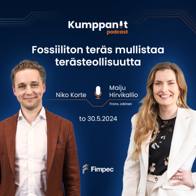 episode Fossiiliton teräs mullistaa terästeollisuutta – vieraana Niko Korte artwork