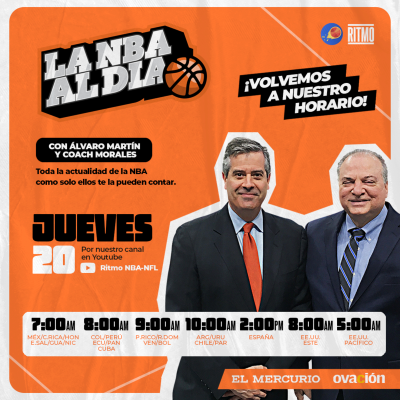 episode NBA AL DÍA #9 | Álvaro Martín & Coach Morales | Ritmo NBA T6 E71 artwork