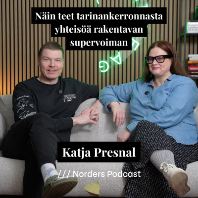 episode Näin teet tarinankerronnasta yhteisöä rakentavan supervoiman artwork