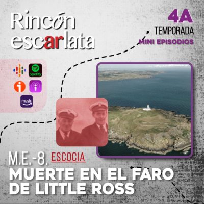 episode M.E. 8 Muerte en el Faro Little Ross artwork