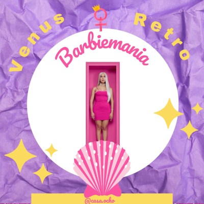episode Barbiemanía y Venus retro artwork