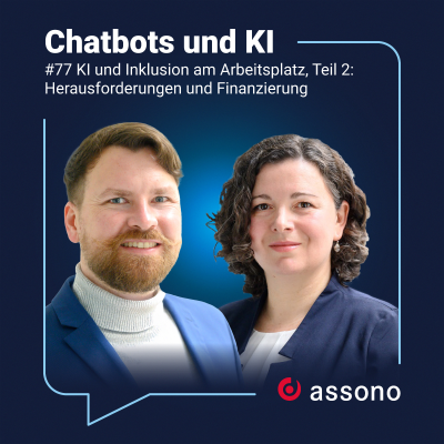 episode #77 - KI und Inklusion am Arbeitsplatz, Teil 2: Herausforderungen und Finanzierung artwork