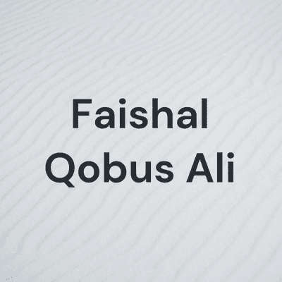 Faishal Qobus Ali