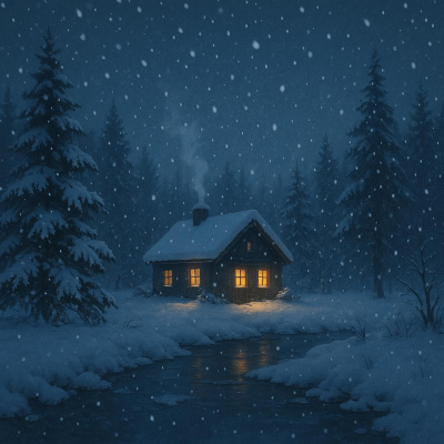 episode Peaceful Icy Snowfall | Relaxing Winter Ambience for Sleep, Study, and Relaxation artwork