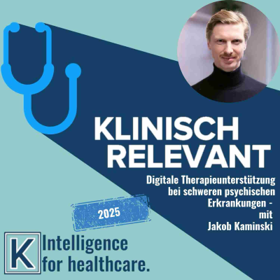 episode Digitale Therapieunterstützung bei schweren psychischen Erkrankungen - Jakob Kaminski und Simon Kurzhals artwork